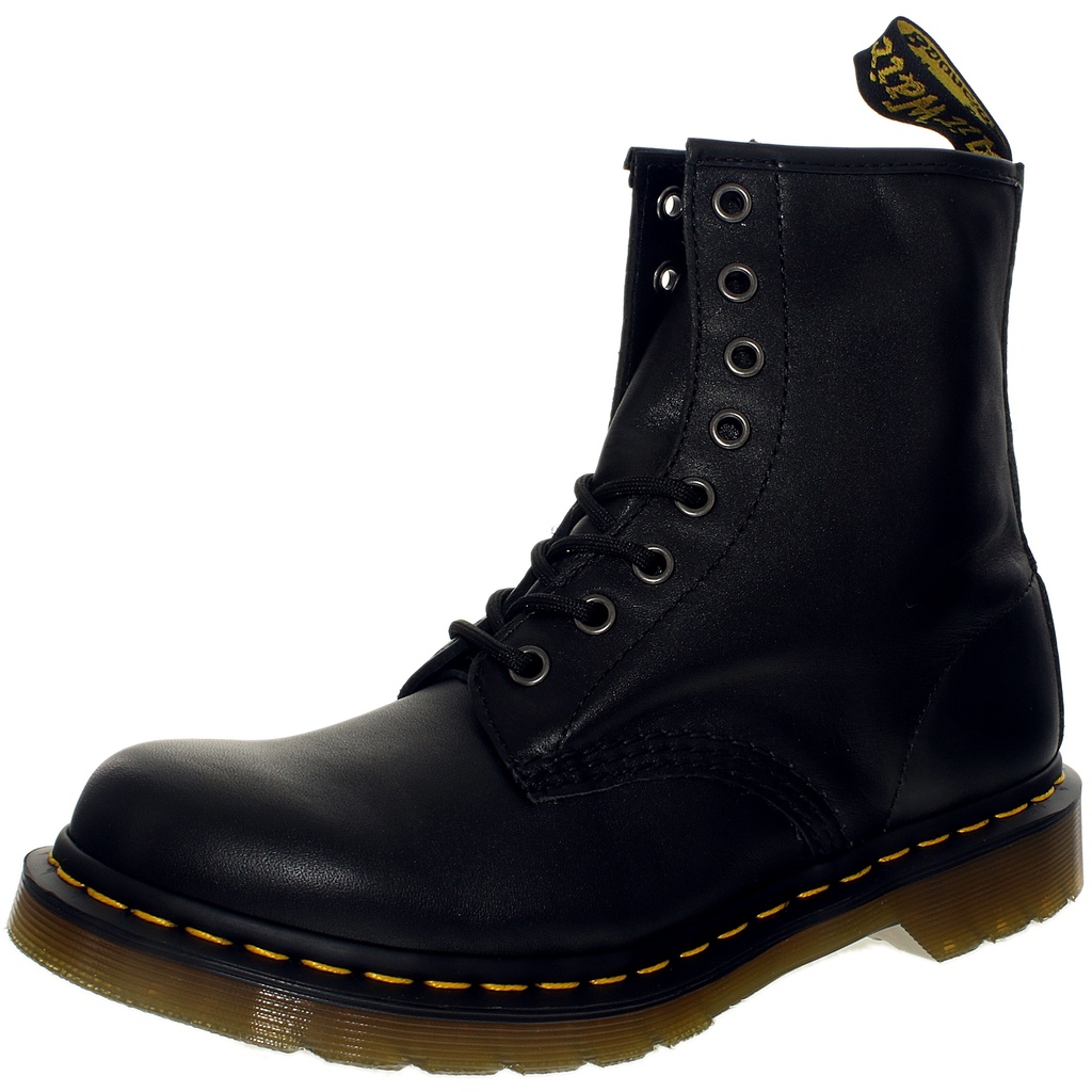 DR MARTENS Women's 1460 Black Mid-Calf Leather Boot