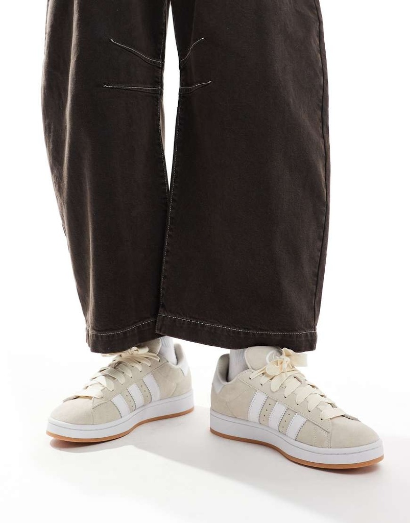 Adidas Originals Campus 00s Trainers in Off White