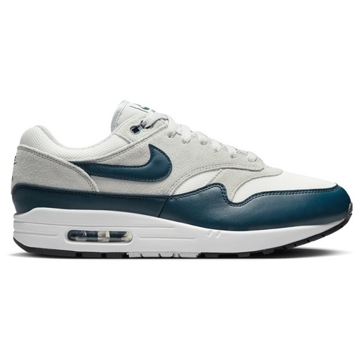 Nike Mens Nike Air Max 1 - Mens Running Shoes White/Navy/White Size 7.5