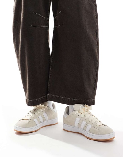 Adidas Originals Campus 00s Trainers in Off White